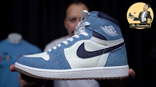 The Nike Air Jordan 1 Denim is the stuff of Denim Dreams [upl. by Leinoto]