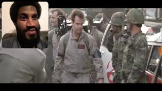 Ghostbusters 1984  Saving The Day Scene REACTION [upl. by Drusi]