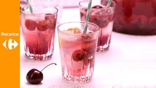 Limonade de cerises maison [upl. by Yezdnil734]