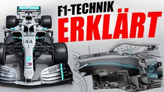 Erklärt So funktioniert ein F1Auto  Formel 1 2019 Technik [upl. by Nunciata698]