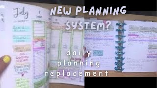 New Planner System Replacing Daily Planner Pages [upl. by Ragse]