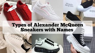 Types of Alexander McQueen Sneakers for men with Names  Stylin Net [upl. by Ynamrej277]