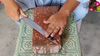 How To Sharpen Knives  Professionally  Urdu  Part1 [upl. by Cordy816]