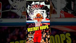 The Strongest NBA Player Who Broke TWELVE Hoops shorts [upl. by Kamaria]