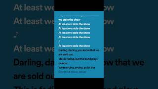 Kygo  Stole The Show lyrics spotify version ft Parson James [upl. by Finella762]