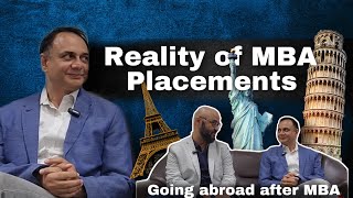 Reality about MBA Placements Going Abroad after MBA  Poor Acads issues  CTC vs Inhand by IMT Hyd [upl. by Tihw893]