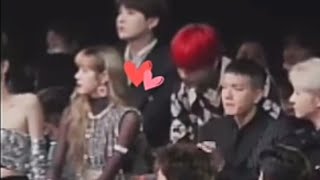 Taelice BTS V amp BLACKPINK Lisa mma 2018 [upl. by Emoryt]