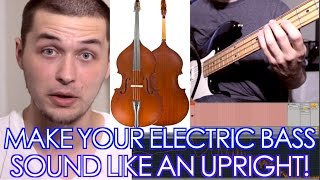 5 Ways to Make Your Electric Bass Sound Like an Upright   ANs Bass Lessons 2 [upl. by Janelle]