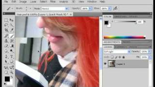 Photoshop Tricks  How to Change Hair Color in Photoshop [upl. by Hannah995]