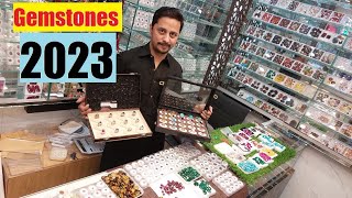 Aqeeq  Feroza  Zamurd  Ruby  Yaqoot  Gemstones Prices Sarafa Bazar Rawalpindi Pakistan 2023 [upl. by Avivah]