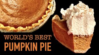 How To Make WORLDS BEST PUMPKIN PIE Easy Step By Step By Double Stop Bake Shop [upl. by Aubrie]