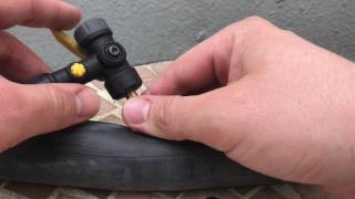 How does a Schrader valve works bicycle valve instructions and how to inflate it DIY [upl. by Neelrak]