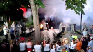 1812 Overture Cannons July 4 2011 on the Esplanade [upl. by Vandyke305]