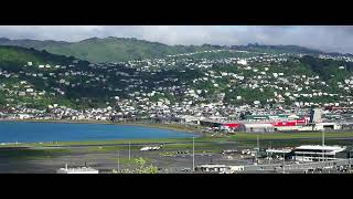 231101 Lyall Bay Wellington Airport Brooklyn wind turbine Lyall Bay Surf Cam Live [upl. by Niffirg]