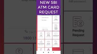 Give New SBI ATM Debit Card Request through SBI YONO App [upl. by Yrak]