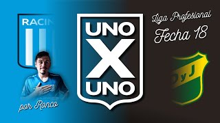 Uno x Uno de Racing con Defensa y Justicia  Los puntajes [upl. by Oicnecserc47]