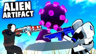 Secret ALIEN ARTIFACT On a New Map With CRAZY WEAPONS And MODELS Ravenfield Best Mods [upl. by Mayeda]