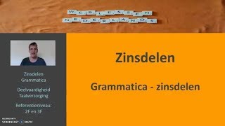 Zinsdelen Grammatica zinsdelen [upl. by Gaughan]