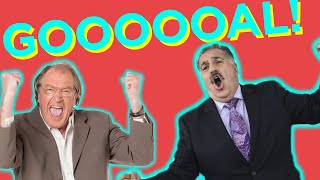 Ray Hudson vs Fernando Fiore Calling Goals [upl. by Eckhardt]