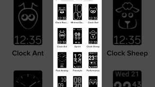 Fitbit Inspire 2  Clock Faces Preview [upl. by Salman]