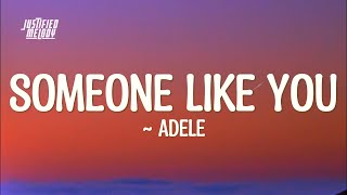 Adele  Someone Like You Lyrics [upl. by Maryly34]