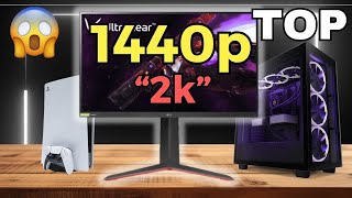 🔝Top MONITORES GAMING 1440p 2k 144hz para todos los BOSILLOS 🤑 2023 [upl. by Silliw191]