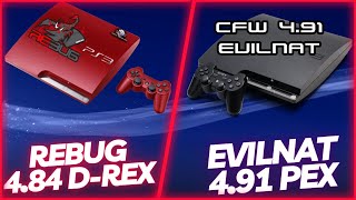 How to Update Your PS3 Console From Rebug🦂DRex 484 To 491 PEX Evilnat😈 [upl. by Nylaroc]