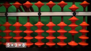 Easy Addition with the Abacus Soroban 1 digit  1 digit Part 1 [upl. by Soluk]