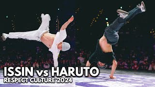 Bboy Issin vs Bboy Haruto  Respect Culture Taiwan 2024 [upl. by Heyra]