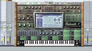 Tutorial Upfilter com VST Sylenth 1 [upl. by Schnapp]