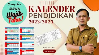 Kalender Pendidikan 20232024 Lengkap [upl. by Mcdougall150]