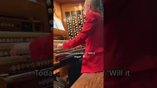 Will it organ Einaudi edition willitorgan organtok pipeorgan royalalberthall einaudi organist [upl. by Wenonah]