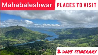 Mahabaleshwar Tourist Places  Mahabaleshwar Panchgani Tour for 2 Days [upl. by Matthieu]