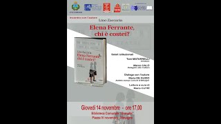 Mesagne  Presentazione Libro quotElena Ferrante chi è costeiquot  13 Novembre 2024 [upl. by Lienahs]