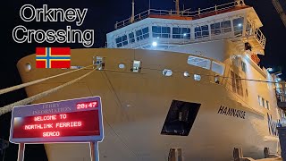 Sailing to Orkney on the NorthLink  Scrabster to Stromness Winter Crossing [upl. by Kondon]