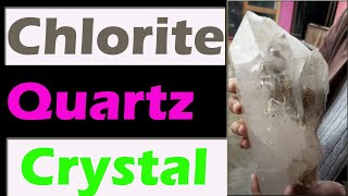 Collecting Big Chlorite Quartz  Chlorine Quartz World Class Mining [upl. by Nnylaj535]