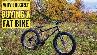 Why i Regret Buying a Fat Bike [upl. by Harty]