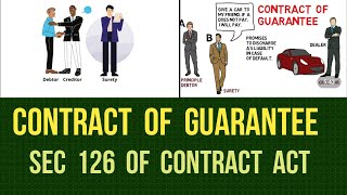 Contract of Guarantee amp Its Essentials I Sec 126 of Contract Act 1872 [upl. by Leyla]