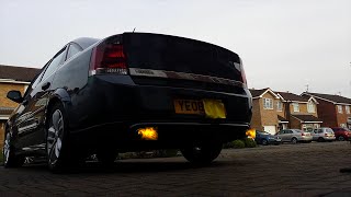 Vauxhall Vectra 20 Turbo 2008 SRi DeCat Exhaust Sound Z20NET [upl. by Akiehs]