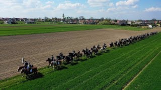 Wielkanocna Procesja Konna Gliwice Ostropa 22042019 [upl. by Klute]