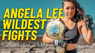 Angela Lee’s WILDEST Fights In ONE 🤯 [upl. by Yuji942]