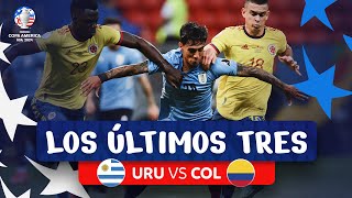 LOS ÚLTIMOS TRES URUGUAYCOLOMBIA EN LA CONMEBOL COPA AMÉRICA™ [upl. by Htidra37]