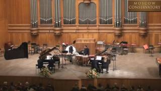 B Bartók  Sonata for Two Pianos and Percussion 1937 [upl. by Lanos448]