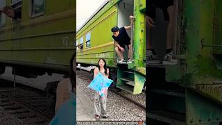 Automatic Train  New Viral Gadget Smart Appliance Home Invention shorts trending tiktok hindi [upl. by Yknarf]