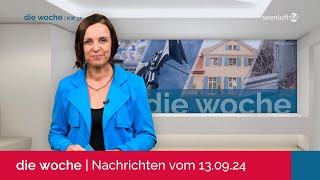 DIE WOCHE  Die Nachrichten vom 13092024 [upl. by Esiuol134]