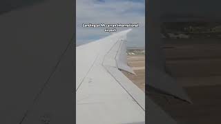 Landing at Mccarran international airport las vegas [upl. by Obe]