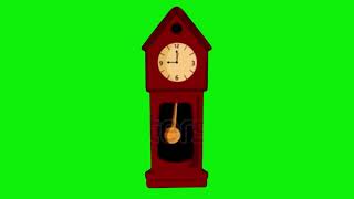 Grandfather Clock Green Screen [upl. by Sheng]