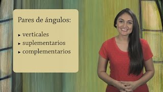 Ángulos Complementarios y Suplementarios  Geometría [upl. by Soulier]