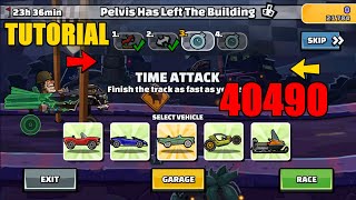 Hill Climb Racing 2  💫 40490 TUTORIAL 💫 Pelvis Has Left The Building [upl. by Etnasa]