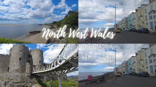 Beautiful North West Wales Coast  Criccieth Harlech Porthmadog BorthyGest [upl. by Lynea]